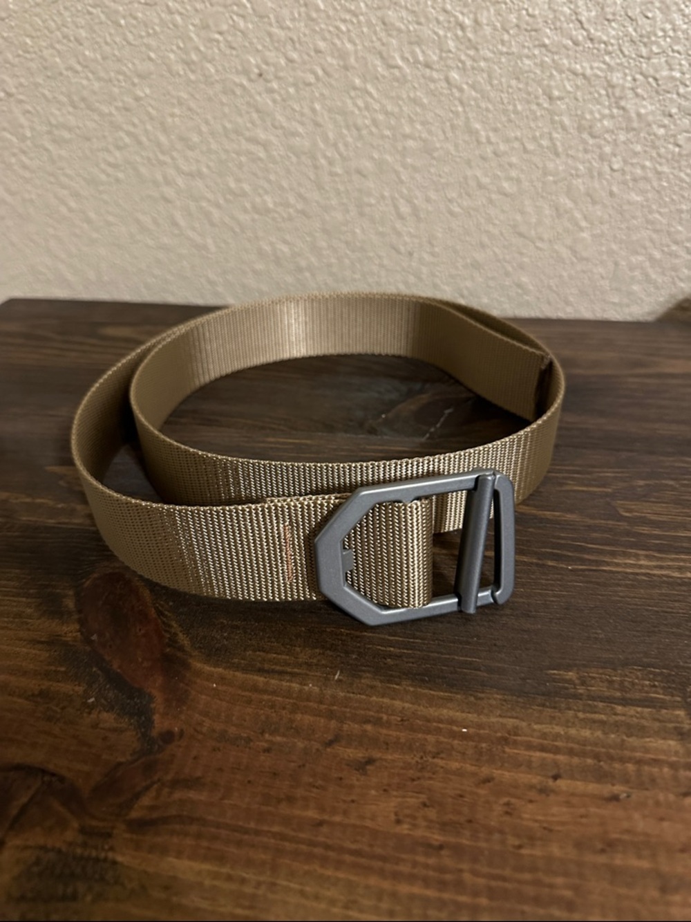 RedHead Tactical Belt in Tan with Gray Buckle